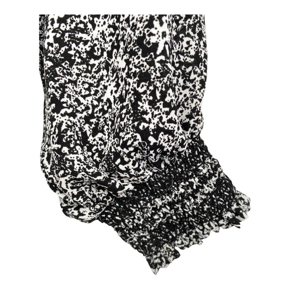 MICHAEL‎ KORS Womens Black & White Pattern Off Shoulder Top Size: M - Picture 3 of 6